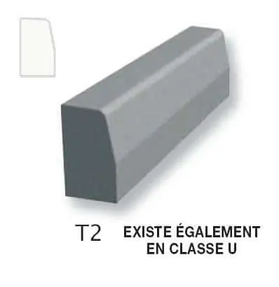 Prix Bas BORDURE T2 CLASSE U 1M00 PERIN
