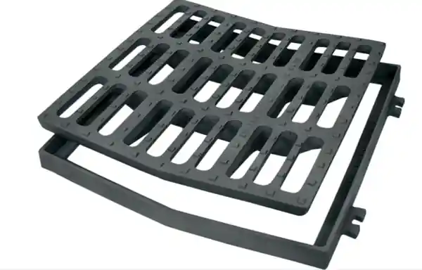C250 SCG 30 GRILLE FONTE CONCAVE A CADRE FONDATEL Vente Flash