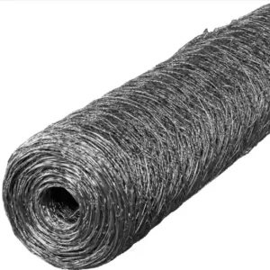 Nouvel Arrivage GRILLAGE GALVANISE TRIPLE TORSION 1X50M MAILLE HEXAGONALE 40