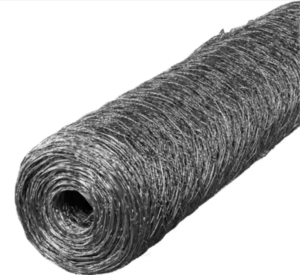 Nouvel Arrivage GRILLAGE GALVANISE TRIPLE TORSION 1X50M MAILLE HEXAGONALE 40