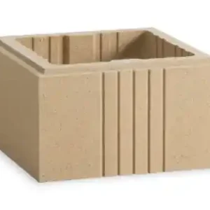 Offre Limitée SAS PILIER RIGATO PIR30 30X30 BEIGE 2 FACES STRIEES
