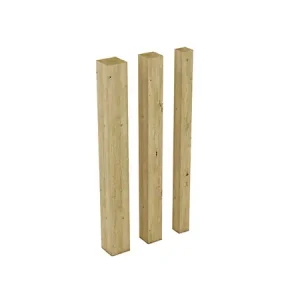 Certifié POTEAU PIN RABOTE CL4 190X190MM 4 AA LG 4,00ML