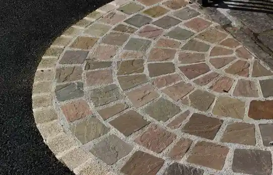 STONES PARTNER PAVE GRES MULTICOLOR 14X14X3/5 CM (42UN/M2) Super Prix