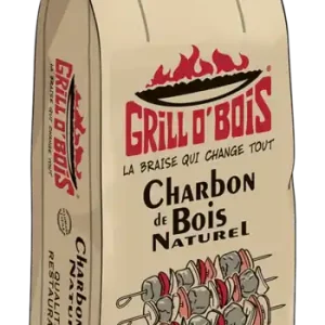 CHARBON BOIS GRILL O BOIS 8KG BOIS DUR CHENE QUALITE RESTAU Haute Qualité
