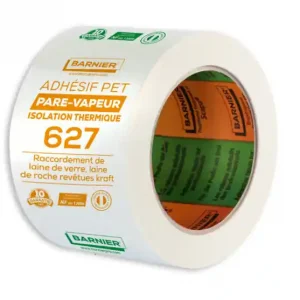 627PARE VAPEUR ADHESIF BLC 66MX75MM Promotion Saisonnière