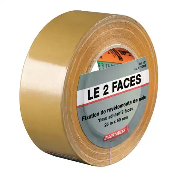 Prix Choc 102 TISSU DOUBLE FACE BLC 25MX50MM