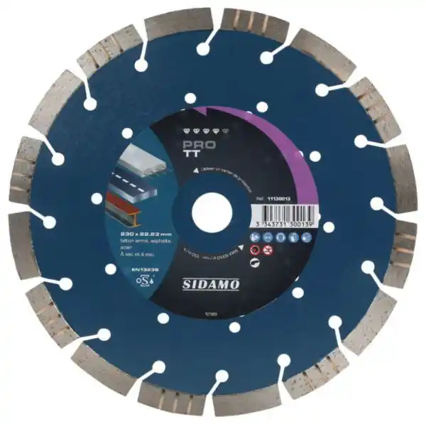 DISQUE DIAMANT PROTT D.350X20H12 Authentique