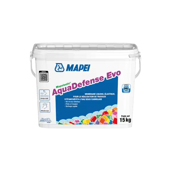 MAPEI MAPELASTIC AQUADEFENSE EVO SEAU DE 7KG Commande En Gros