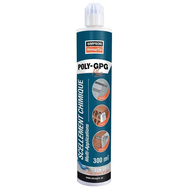 SCELLEMENT CHIMIQ POLYGPG-GRIS300ML Usine Directe