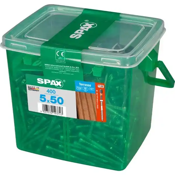 VIS INOX SPAXA2 5X50TERRASS SEAU400 Marque