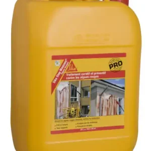 Quantité Limitée SIKAGARD 130 STOP ALGUES PRO 20L NETTOYANT ANTI DEPOT VERT/