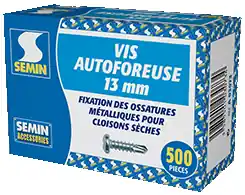 Remise VIS 13MM TRPF BTE 500