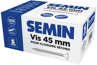 SEMIN VIS TTPC 3.5X 45 B/1000 Quantité Limitée