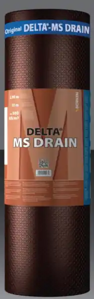 DELTA MS DRAIN 2M00X30M ROULEAU 60M2 Nouvel Arrivage