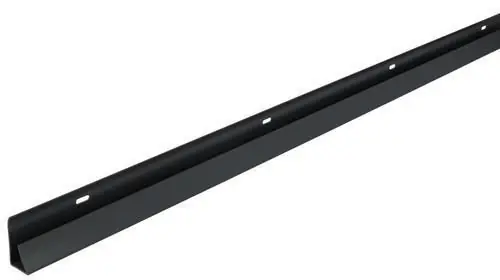 PROFIL DE FINITION U PVC GRIS ANTHRACITE PFPR4A 4ML POUR LAM Satisfait Ou Remboursé