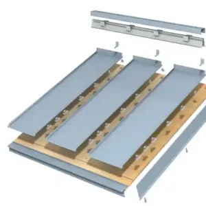 Paiement Sécurisé VEROZINC BAC JOINT DEBOUT ZINC NATUREL 0.70X500