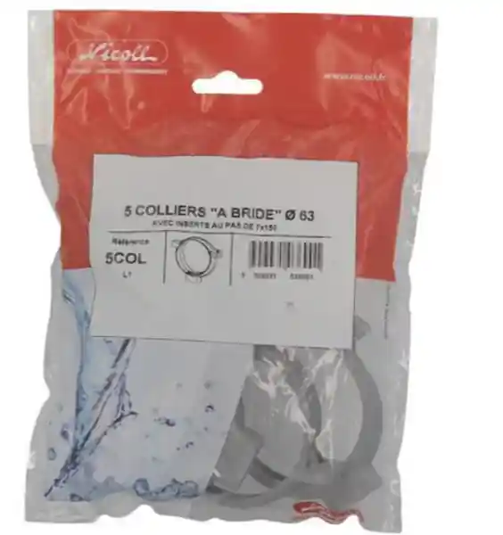 2 COLLIERS BRIDE D80 7/150 2COR Prix Réduit