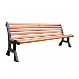 Nouvelle Collection Banc de jardin Loiselet en fonte style public 2000x750mm, l‘unité