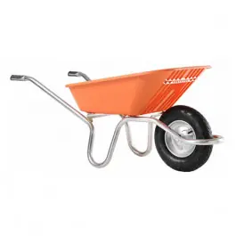 Brouette Haemmerlin Plume 100 roue gonflée, corail Remise