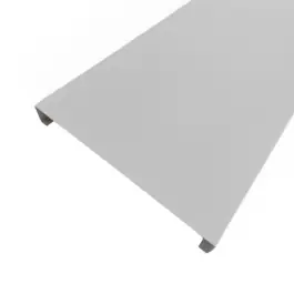 Meilleure Vente Couvertine Aluclos L 2,013 m x l 28 cm x H 3 cm Blanc RAL9016