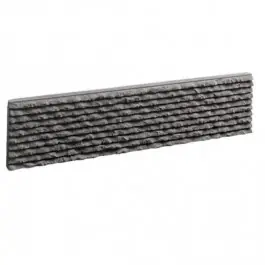 Plaquette de parement ciselé 42x10 ep 2 cm Anthracite paquet de 0,5 M2 Meilleur Choix