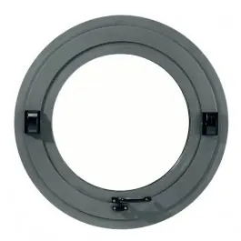 Produit De Marque Oeil de boeuf basculant aluminium couleur au choix, rond diam 90 cm