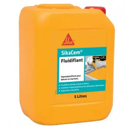 Sikacem Fluidifiant pour Béton et Mortier, 5 litres Nouvel Arrivage