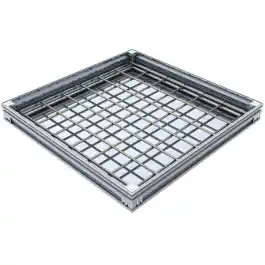 Paiement Sécurisé Couvercle à Carreler Alu M125 ACO Uniface 60 x 60cm, Hauteur 7 cm