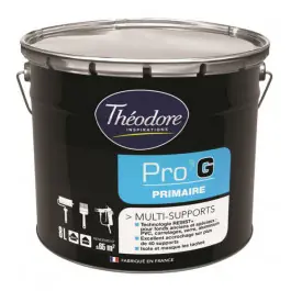 Peinture Primaire Théolaur Multi Supports Blanc, pot de 8l Jusqu'à Épuisement Des Stocks