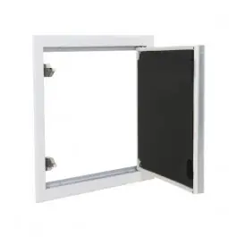 Prix Bas Trappe de Visite Métallique HQ Laquée Blanc 200 x 200 mm Semin A09040