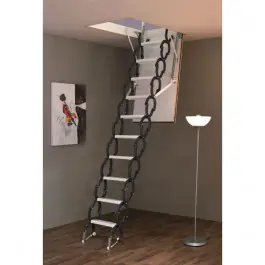 Offre Du Jour Escalier Escamotable Métal Fritz Accordéon 2,90 m