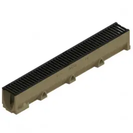 Commande En Gros Caniveau Béton Polymère ACO Self 100 Grille Fonte, 1 m