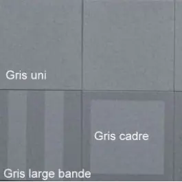 Dalle Marlux Lignardina 40 x 40 x 3,6 cm couleur Gris bleu uni, le M2 Offre Spéciale