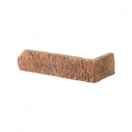 Nouvelle Collection Brique d‘angle ton rouge 22/10 haut 5 cm ep 1,5 cm paquet de 0,5 ML