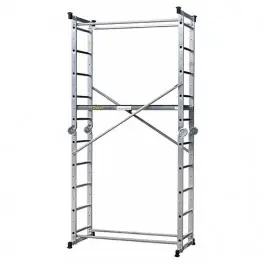 Dernière Chance Echafaudage en aluminium MULTI+ 5en1 Centaure, hauteur de travail 3,9m