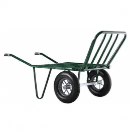 Acheter Direct Brouette Haemmerlin Agricola Twin fourragère, 2 roues gonflées