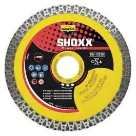 Bon Plan Kit 5 Disques Diamant Carrelage SHOXX ø125 + Meuleuse d‘angle AGR100