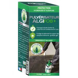 Hydrofuge et Oléofuge pour Sols AlgiFob+, Pulvérisateur 5 l Super Prix