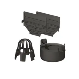 Kit 4 Accessoires pour Caniveaux ACO Hexaline 319287 Pas Cher