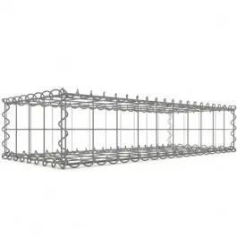 Promotion Saisonnière Gabion Rectangulaire 100x20x40 cm 4 faces fil 4 mm maille 10x10 cm