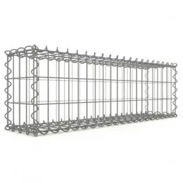Gabion Rectangulaire 100x30x20 cm 4 faces fil 4 mm maille 5x10 cm Offre Spéciale
