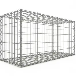 Solde Gabion Rectangulaire 100x50x40 cm 4 faces fil 4 mm maille 5x10 cm
