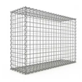 Gabion Rectangulaire 100x70x30 cm 4 faces fil 4 mm maille 5x5 cm Usine Directe