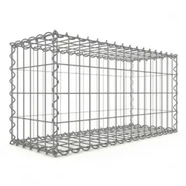 Meilleur Choix Gabion 80x40x30cm fil 4mm maille 5x10 et 10x10 cm 5 faces sans dessous