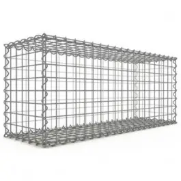 Gabion 100x40x30 cm fil 4 mm maille 5x5 cm 5 faces sans dessous Prix Cassé