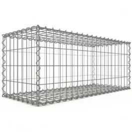 Commander Maintenant Gabion 100x40x40 cm fil 4 mm maille 5x10 cm 5 faces sans dessous