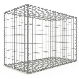 Gabion 100x70x50 cm fil 4mm maille 5x10 cm 5 faces sans dessous Must-Have