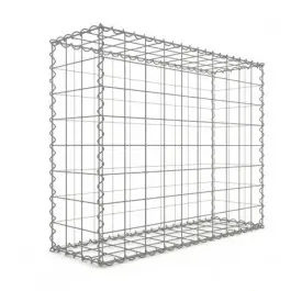 Gabion 100x80x30 cm fil 4mm maille 10x10 cm 5 faces sans dessous Livraison Express