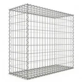 Gabion 100x90x40 cm fil 4mm maille 5x10 cm 5 faces sans dessous Dernière Chance
