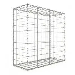 Gabion 100x100x40 cm fil 4mm maille 10x10 cm 5 faces sans dessous Offre Spéciale